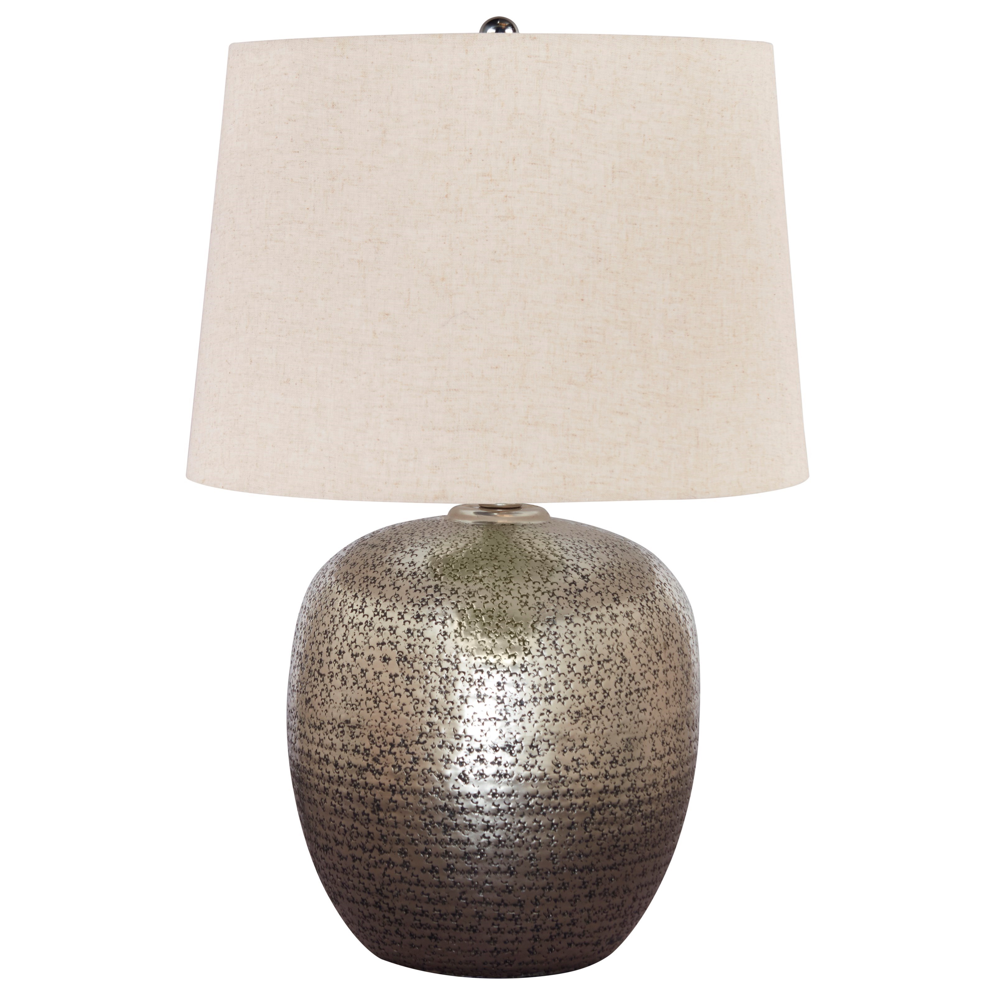 Antique metal top table lamps